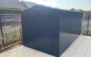 metal shed spraying dalkeith